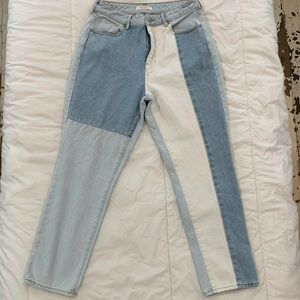 PacSun Eco Hopper Patch Mom Jeans